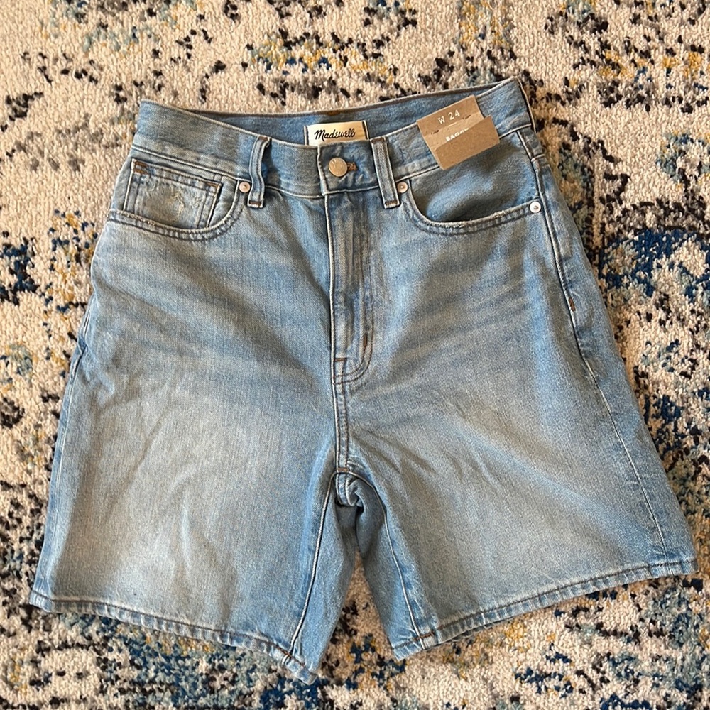 Madewell Baggy Jean Shorts